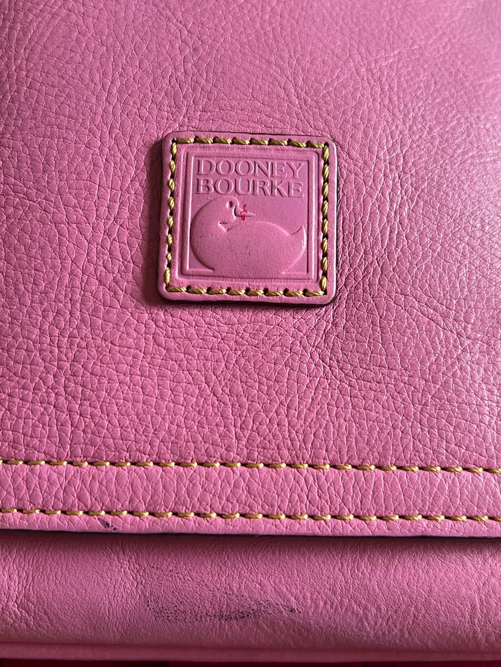 Dooney & Bourke Florentine Leather Huntington Crossbody Bag - Picture 5 of 16